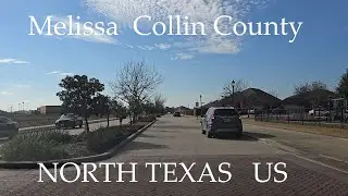 Driving Through Melissa, Texas New Development & US‑75 Growth US Dec 2025