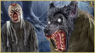 Werewolf Monster Mash Sneak Attack From The Backyard | J-Team Nerf Battles