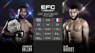 Dalcha Lungiambula vs Alan Baudot | EFC 61 [8 July 2017]