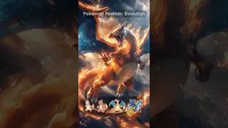 Pokemon Realistic Evolution P.16 #pokemon #aipokemon #shorts #midjourneyart #augmentedrealitygame
