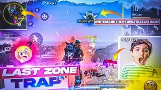 Last Match &hellip; Of winterland theme Update... 😂 Last Zone Trap - FreeFireTelugu - Ajay Rock Channel 