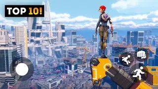 TOP 10 High Graphic Open World Games For Mobile | Games Like GTA 5 - You haven't tried yet!