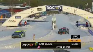 Race of Champions Sweden 2023: Petter Solberg vs Oliver Solberg (Father vs Son)