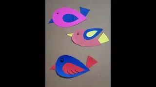 Bird Making | Paper Cutting Activity