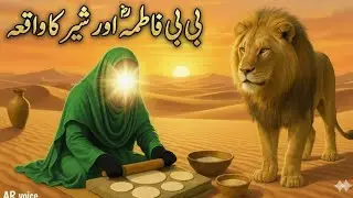 Bibi Fatima رضی اللہ تعالی عنہ Aur Sher ka Waqia | Hazrat Muhammad صلی اللہ علیہ وآلہ وسلم ka Sabar 