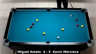 Miguel Amato vs Kevin Mercieca | CISK LAGER NATIONAL SINGLES CHAMPIONSHIP 2025/2026 | Round 3