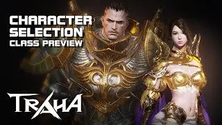 Traha - Character Selection - Class Preview - Android on PC - Mobile - F2P - KR