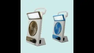 Solar Fan With LED Table Lamp Torch Light LOVE & SOLAR CO , LIMITED SunergyPlus