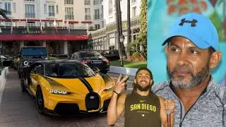Tatis Jr Lleg&oacute; A La Casa De Su Padre En Un Bugatti de 6 Millones De D&oacute;lares a Darle Una Sorpresa