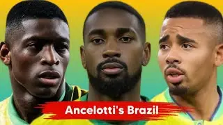 Brazil Next 2 Match Squad Announcement Head Coach Carlo Ancelotti ~ FIFA World Cup 2026 Brazil Squad