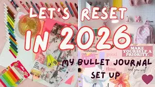 My Bullet Journal Set up for 2026 ✨️ #BulletJournal #JournalSetup #PlanWithMe #JournalingIdeas
