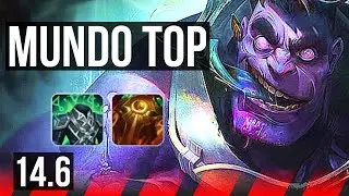 MUNDO vs MORDE (TOP) | 10/0/11, Quadra, Legendary | KR Master | 14.6