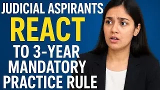 Judiciary Aspirants and Experts react to 3-year mandatory practice rule