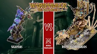 Skavens vs Reyes Funerarios | The Old World | 2000p Open Battle