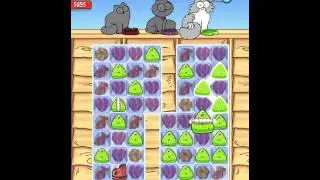 Simons Cat - Crunch Time - Level 146 - No Boosters (by match3news.com)