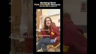 Ranking Best Pink Cardigan Moments 😂