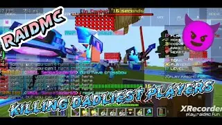 Another PVP Match In My Own Server🥳..#raidmc #minecraft #lifesteal #pojavalauncher #applemc #firemc.