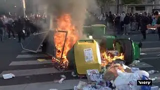 PROTESTERS BLOCK ROADS