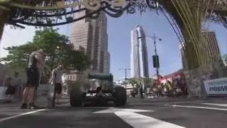 Mercedes AMG F1 Malaysia Showrun