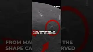 Images create the theory of &ldquo;pyramids on the moon&rdquo; #Shorts