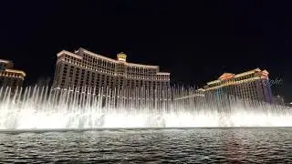 Beautiful Bellagio Fountains show! | Las Vegas Attraction | Las Vegas Water Show. | water show 2022.