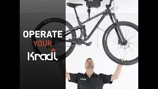 How to Operate Your Kradl to Store and Retrieve Your Bicycle