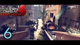 Modern Combat 4 : Zero Hour Mission | ManHunt | Realistic Graphics Android Gameplay