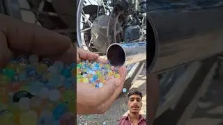 Silencer me Kirmich ki ball daldi 😱😝 #trendingshorts #youtubeshorts #shortvideos #viralvideo#short