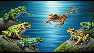 Animal frog survival for fun #amazingfrog #funny #frog #funnyfrog #animals #cute