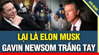 Lại là Elon Musk nhân vật chính bùng nổ đêm nay, khiến Ganvin Newsom TRẮNG TAY sau một đêm