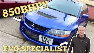 MADevelopments SuperCar Killer 850bhp Mitsubishi Evo 9