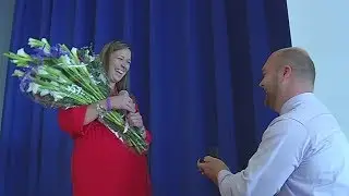 Surprise proposal at Albany elementary school