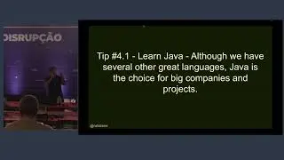Rafael Benevides - 7 dicas para desenvolvedores de software - Palco: CampusJobs #CPBSB4
