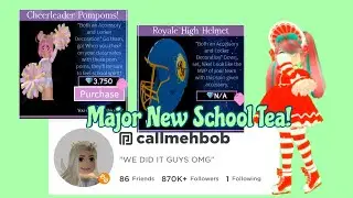 New School Tea! RH Tea Spill | Roblox Royale High | Read Descriptiom