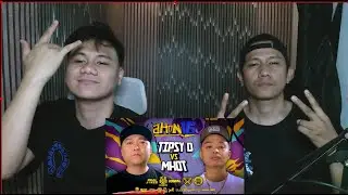 Tipsy D Vs Mhot - Fliptop Battle ( REACTION VIDEO ) SOBRANG SOLID BALAGBAGAN!!