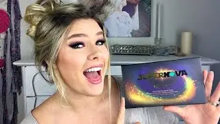 Обзор палетки BH Cosmetics Supernova/свотчи