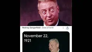 Rodney dangerfield birthday @hollywood #actor