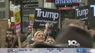 Local and international reaction to Trump travel ban