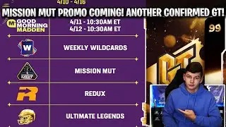MISSION MUT PROMO COMING! ANOTHER CONFIRMED GOLDEN TICKET AND CONTENT SCHEDULE! | MADDEN 23