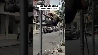 Clint (Corteiz Owner) Attempting To Do A Muslce Up #Clint419 #Shorts