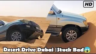 Desert Drive Dubai |Searching Waypoints for GPS Challenge | Stuck Bad