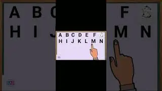 ABCD Alfabate learning #kids #education #eduction