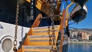 Visita a bordo di Nave Amerigo Vespucci