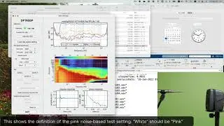 Acoustic measurement using music (with English subtitle)