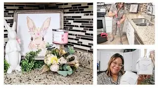 Clean & Decorate with Me: Spring Kitchen 2023 | Aldi Home Essentials Shopping Haul