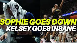 Kelsey Mitchell CLUTCH MASTERCLASS vs Sun | Sophie Cunningham’s Tough Exit