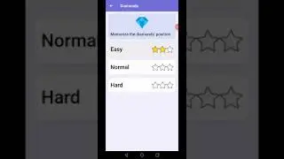 Brainilis Memorize the diamond's position | Easy | Normal | Hard