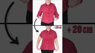Easy Sewing Hack to Upsize a Blouse Miarti 🪡 🧵✂️ ✌️