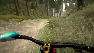 ПЕРВЫЙ ВЗГЛЯД ИГРЫ MTB DOWNHILL SIMULATOR