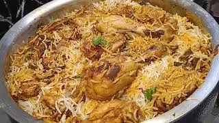 Famous Hyderabadi Chicken Dum Biryani Recipe | Restaurant Style Chicken Biryani | Laziz Lamhe